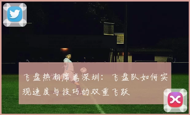 飞盘热潮席卷深圳：飞盘队如何实现速度与技巧的双重飞跃