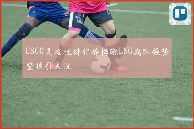 CSGO灵活性排行榜揭晓LNG战队强势登顶引关注